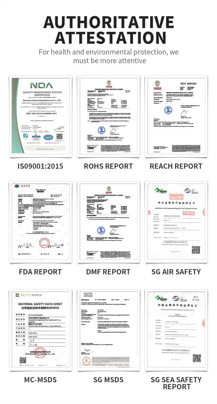 DMF Free Laboratory Desiccator Shoe 0.5g 1g 2g 5g 12g 30g Packets Food Type Orange Transformer Blue White Color Super Dry Sachets Desiccant Silica Gel Bead Bag