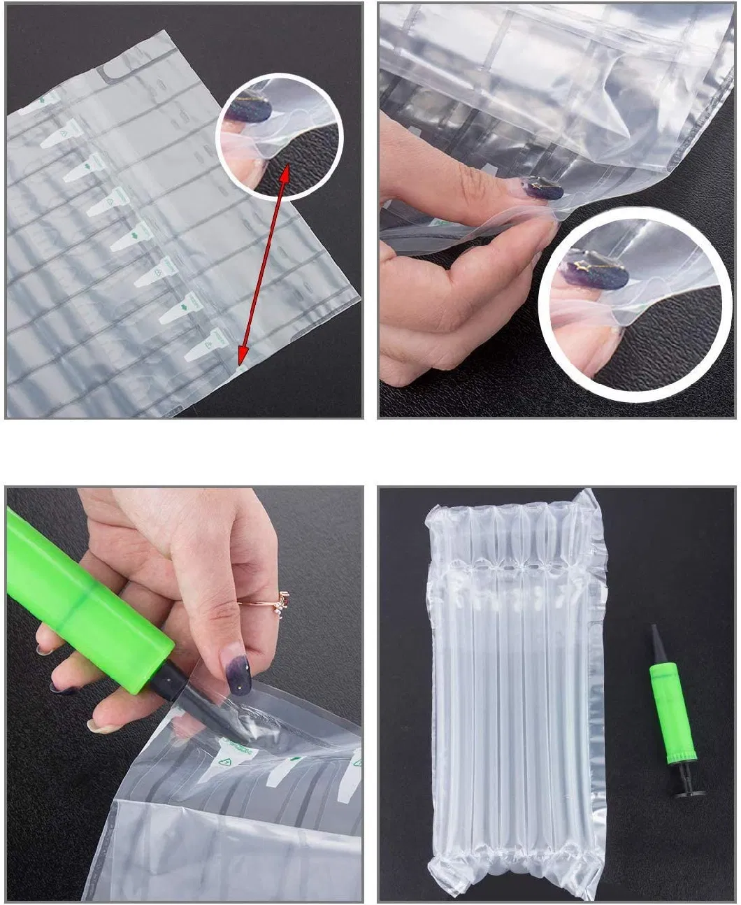 Inflatable Air Column Bag for Toner Cartridge