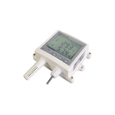 Preço barato Shanghai Tipo Digital Sensor Sem Fio Indicador de Temperatura Umidade MD